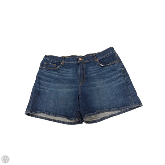 Shorts By Loft In Blue Denim, Size: 14