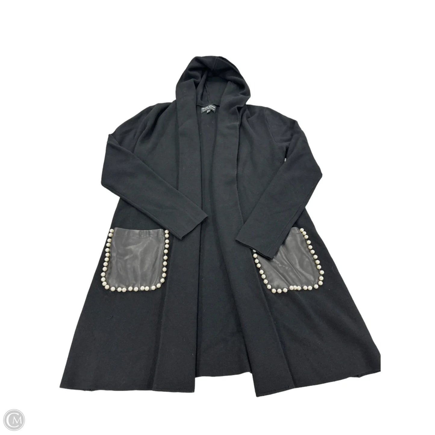 Sweater Cardigan By Frank Lyman In Black, Size: M