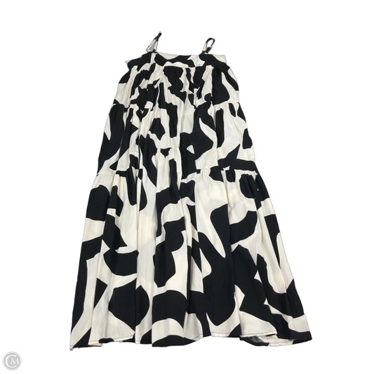 Dress Casual Maxi By Abel The Label In Black & Cream, Size: M
