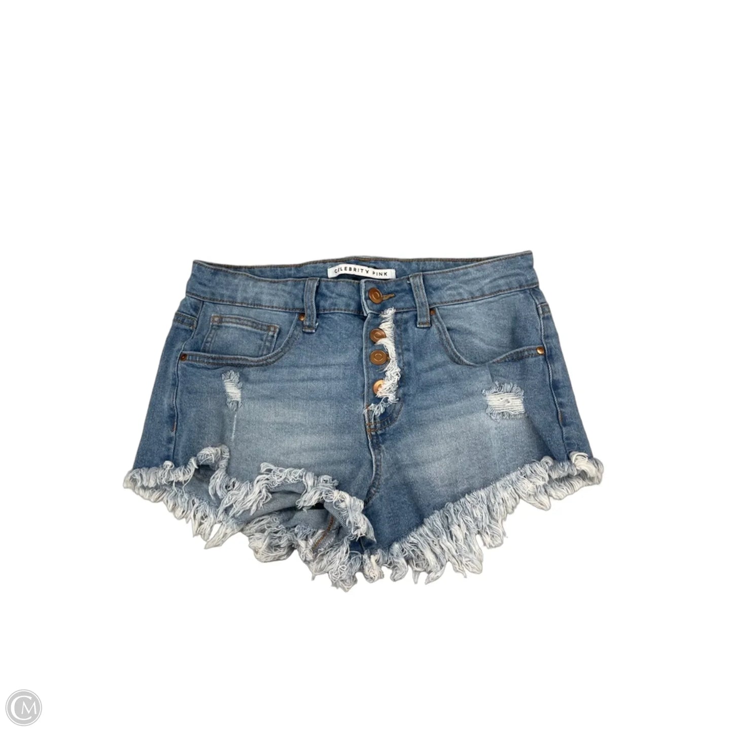 Shorts By Celebrity Pink In Blue Denim, Size: 2
