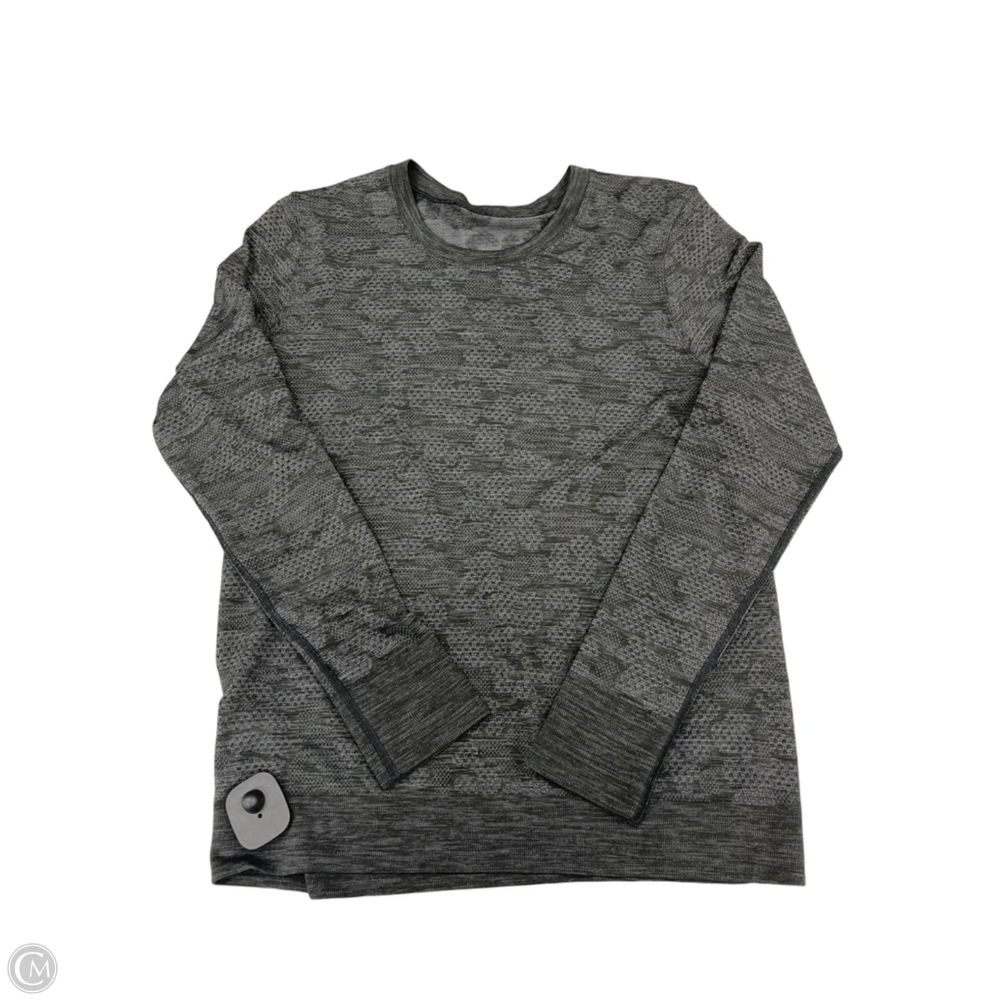 Athletic Top Long Sleeve Crewneck By Lululemon In Grey, Size: 6