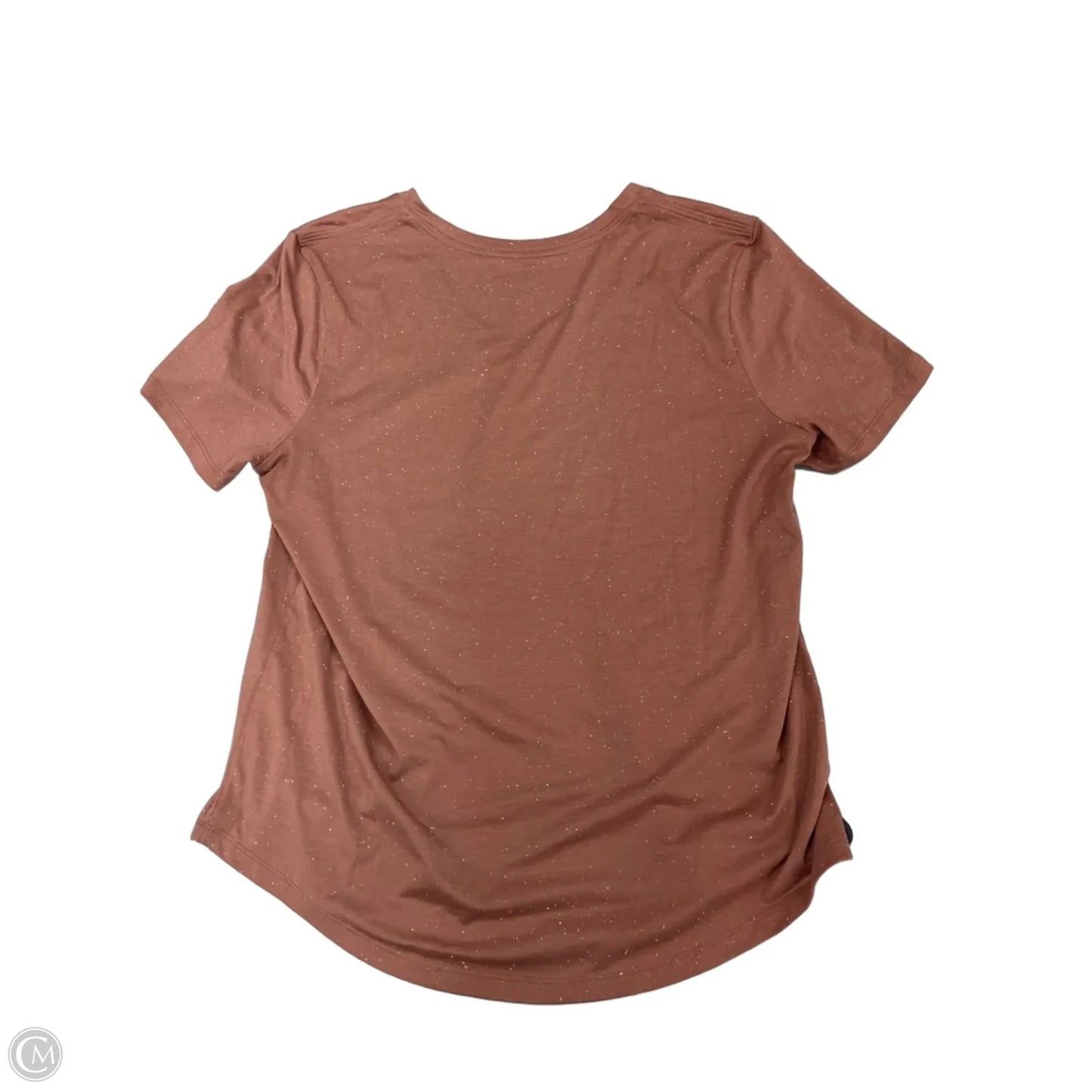 Top Short Sleeve By Lululemon In Mauve, Size: S