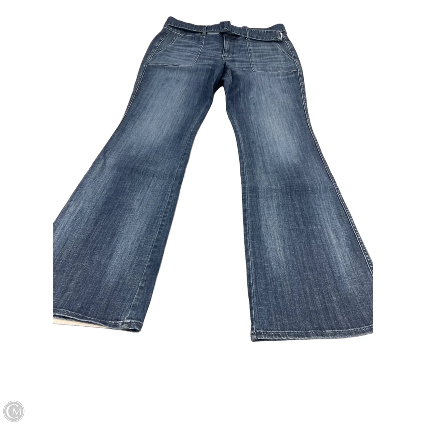 Jeans Flared By White House Black Market In Blue Denim, Size: 14l