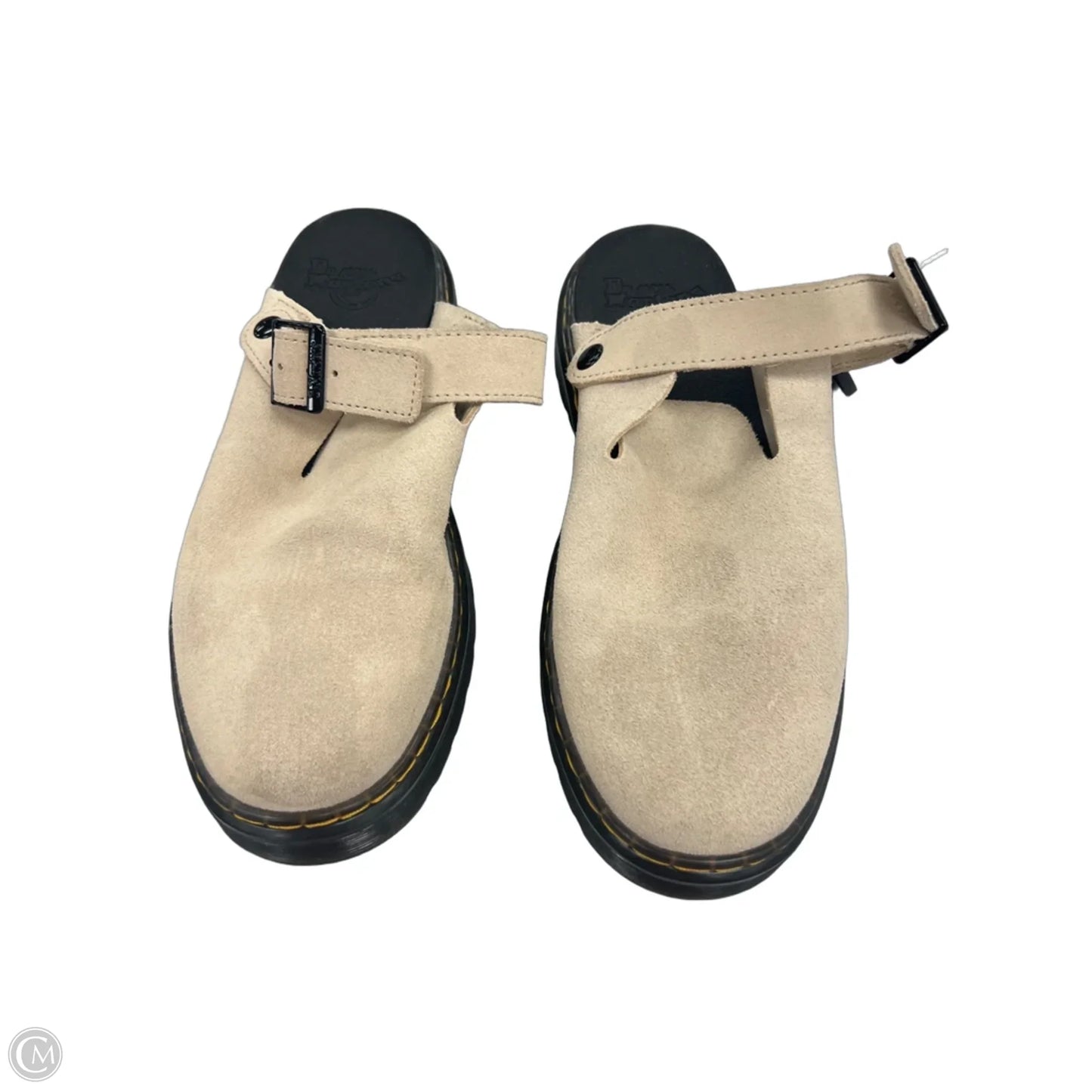 Shoes Flats By Dr Martens In Cream, Size: 8