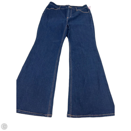 Jeans Flared By Old Navy In Blue Denim, Size: 12