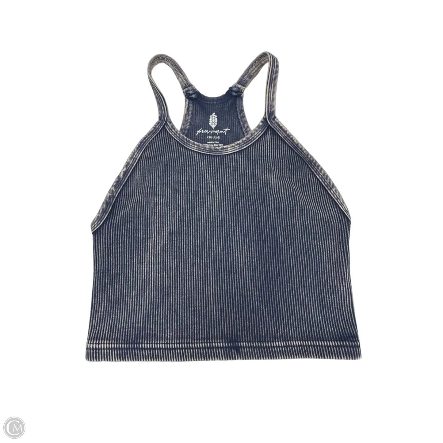 Tank Top By Free People In Navy, Size: Xs