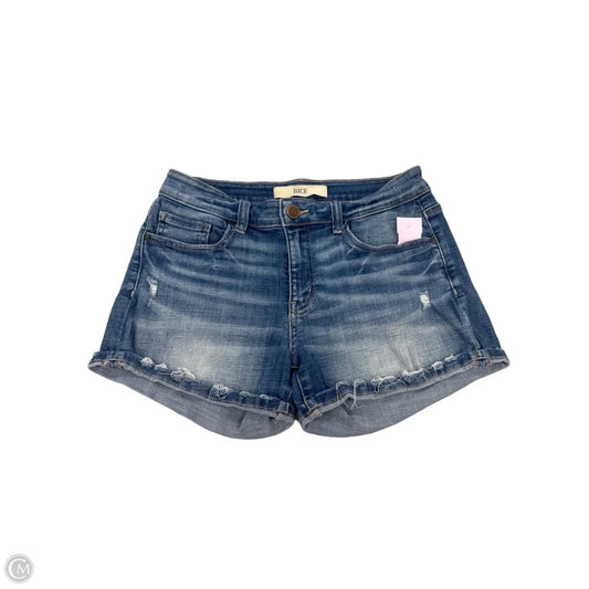 Shorts By Bke In Blue Denim, Size: 6