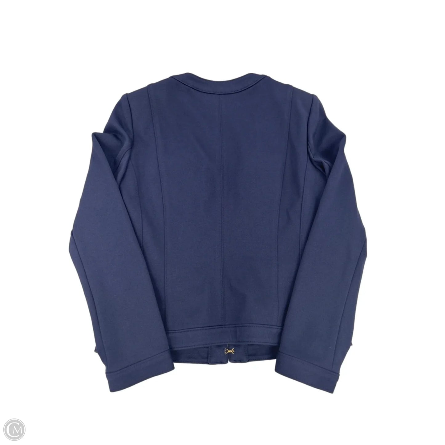 Top Long Sleeve By White House Black Market In Navy, Size: S