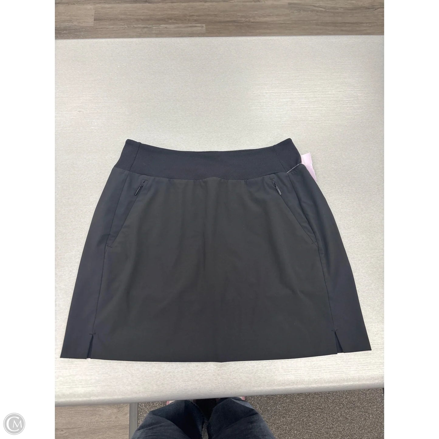 Athletic Skort By Athleta In Black, Size: Xs