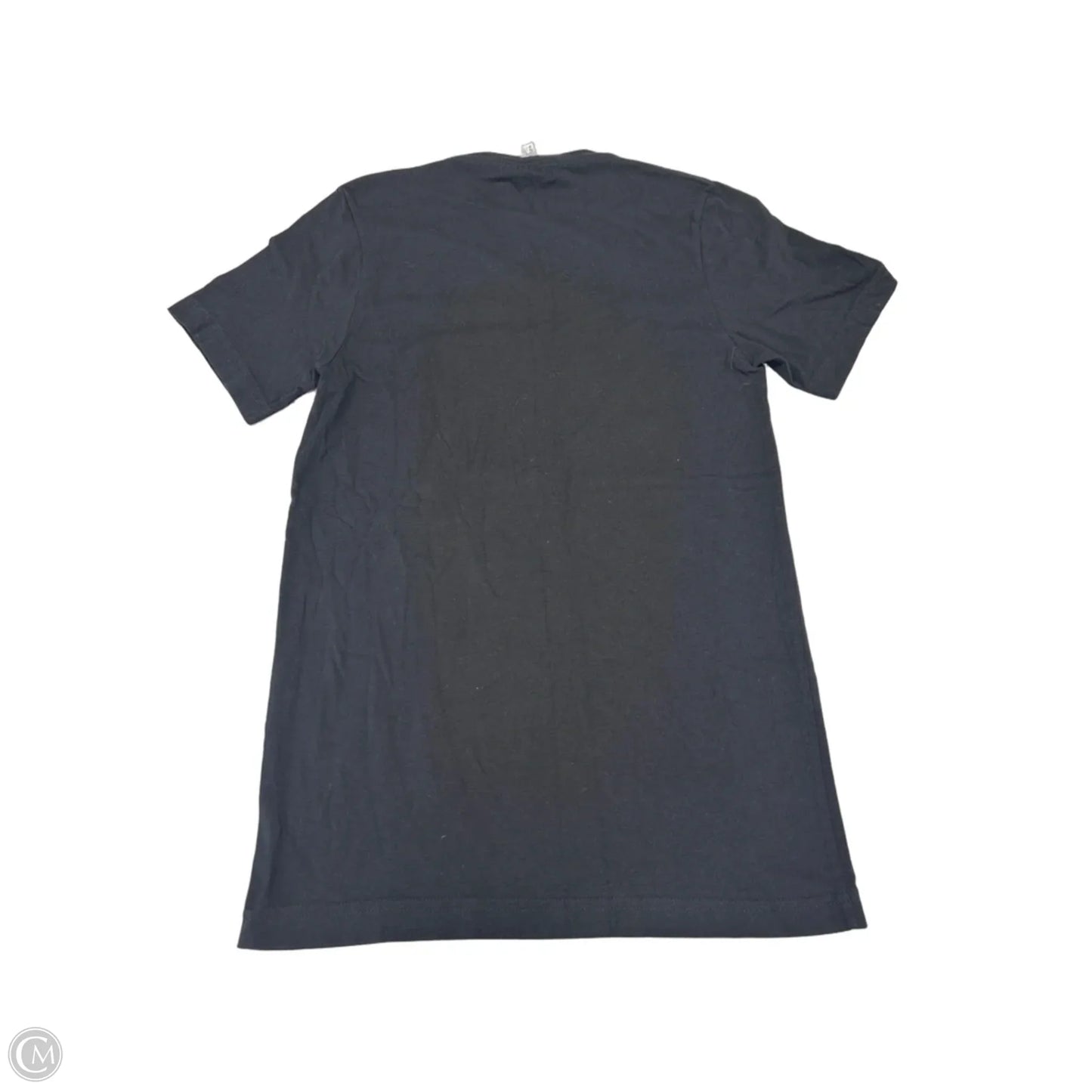 Top Short Sleeve By Bella + Canvas In Black, Size: S