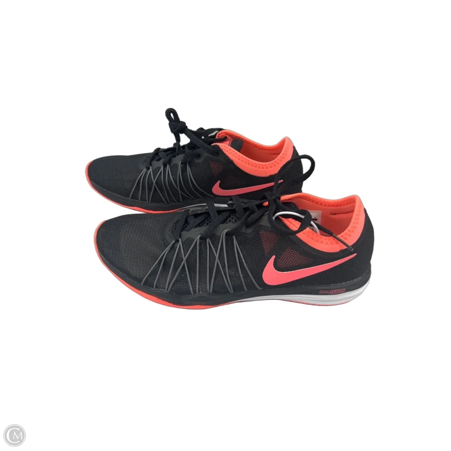 Shoes Athletic By Nike In Black & Pink, Size: 8