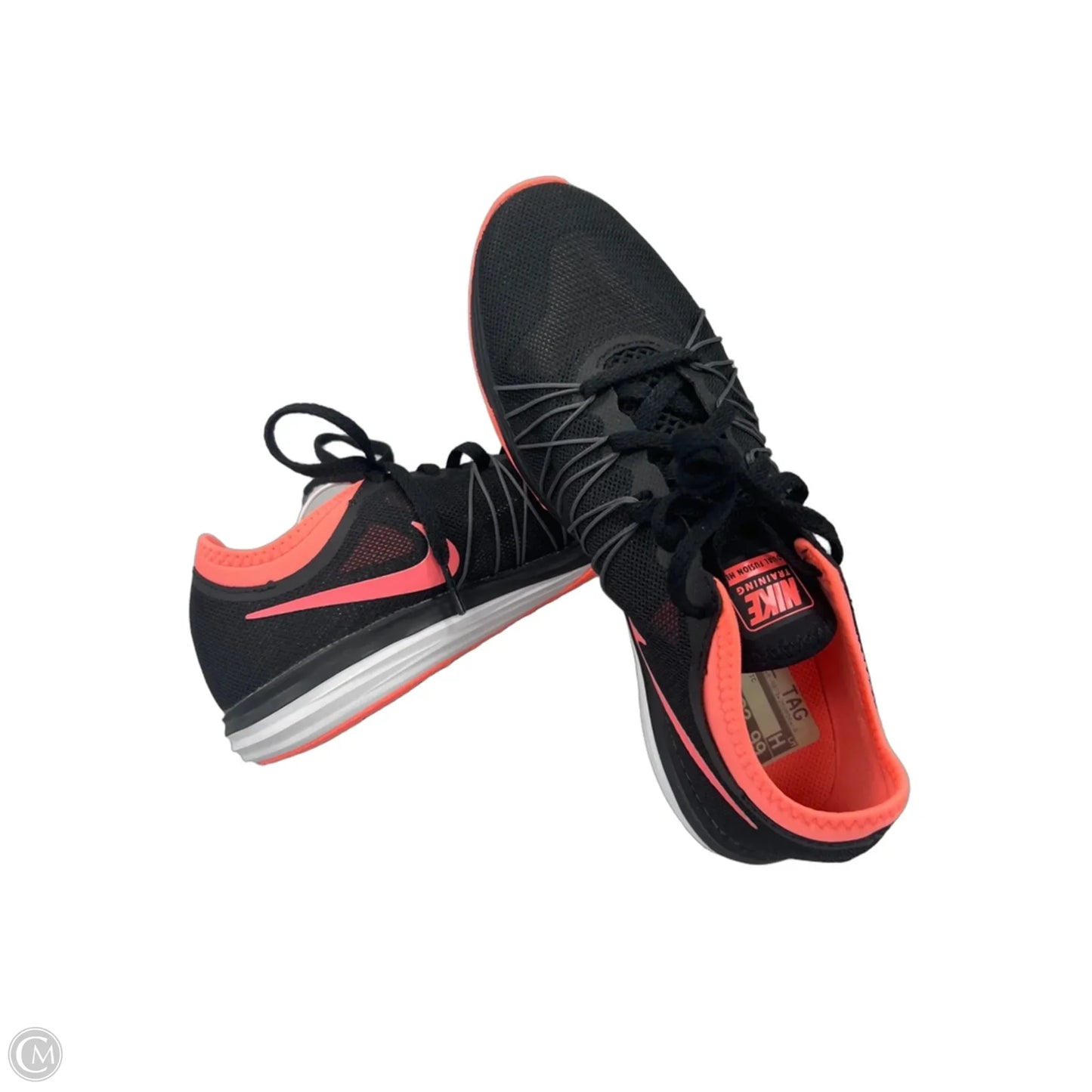 Shoes Athletic By Nike In Black & Pink, Size: 8