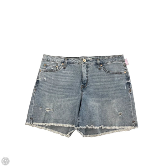 Shorts By Seven 7 In Blue Denim, Size: 12