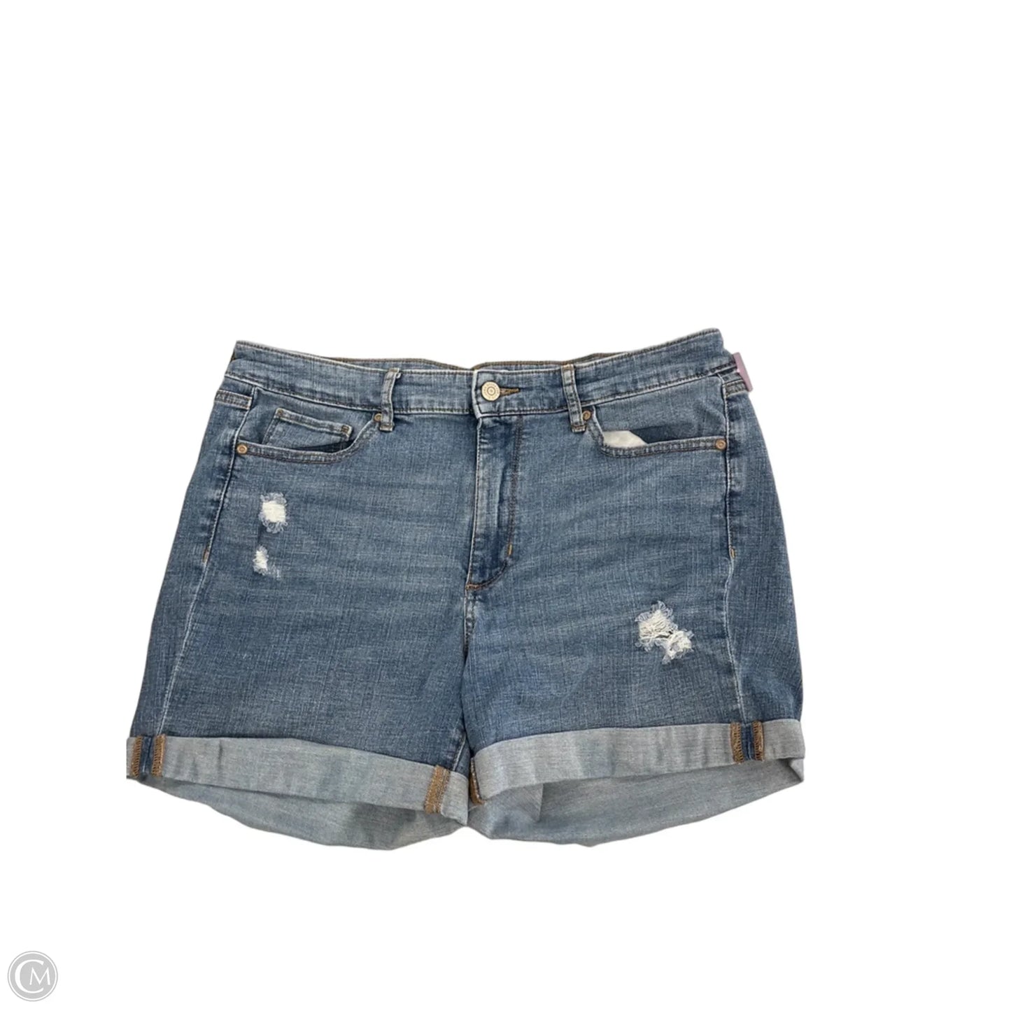 Shorts By Sonoma In Blue Denim, Size: 14