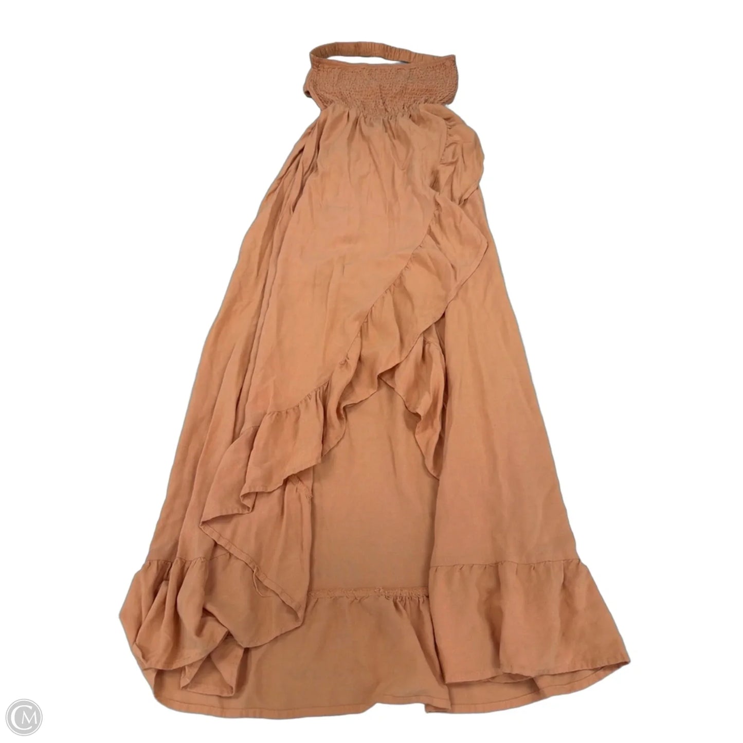 Dress Casual Midi By Forever 21 In Orange, Size: S