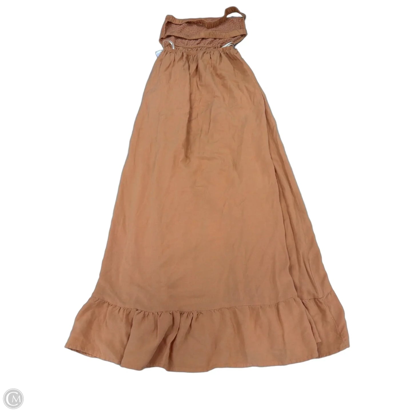 Dress Casual Midi By Forever 21 In Orange, Size: S