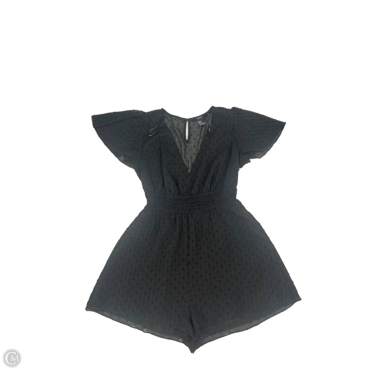 Romper By Forever 21 In Black, Size: S