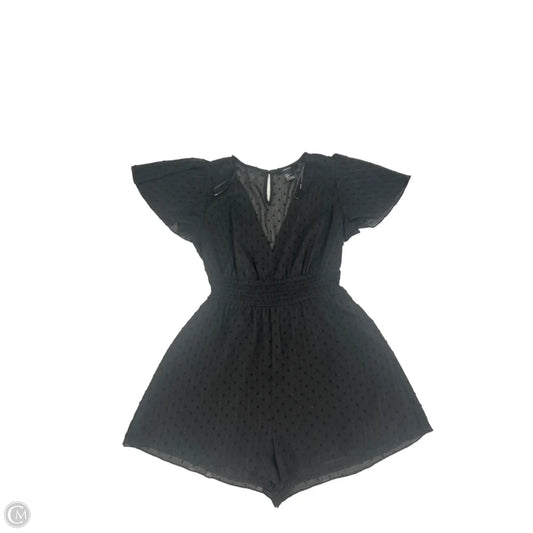 Romper By Forever 21 In Black, Size: S