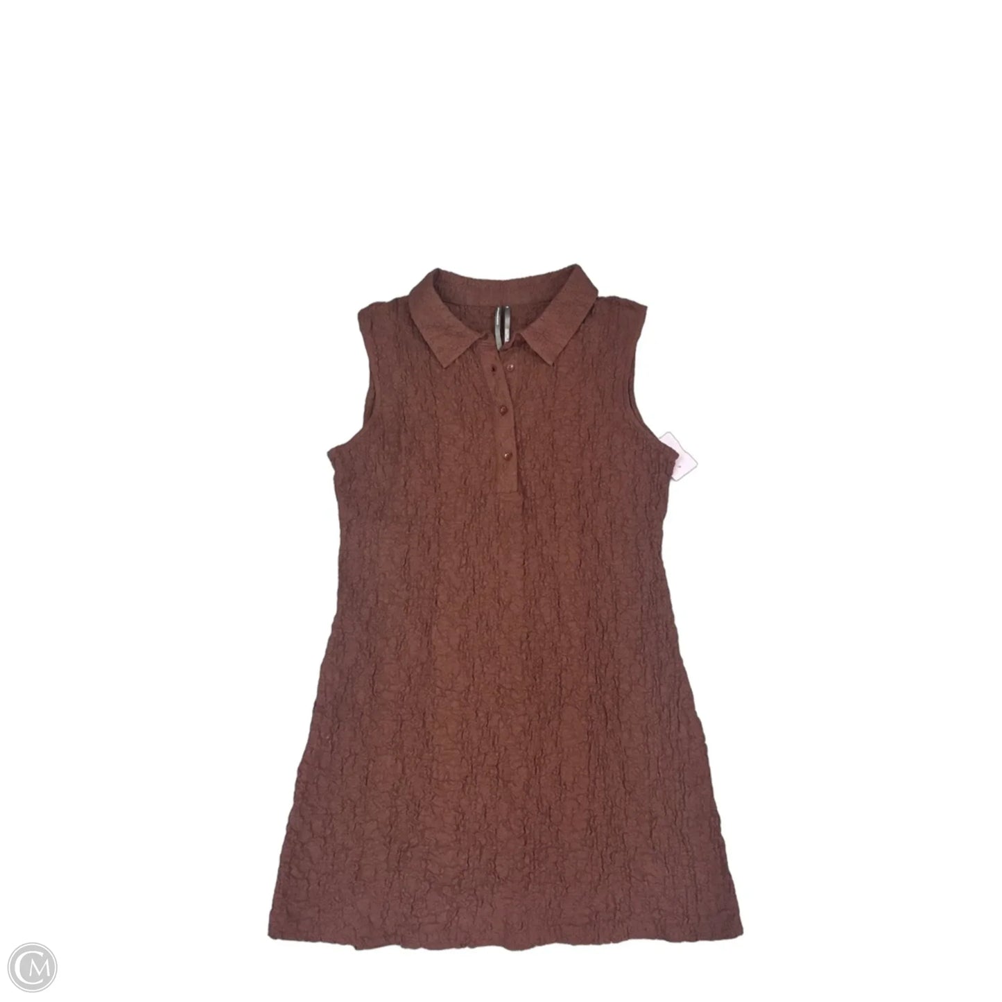 Dress Casual Short By Anthropologie In Brown, Size: M