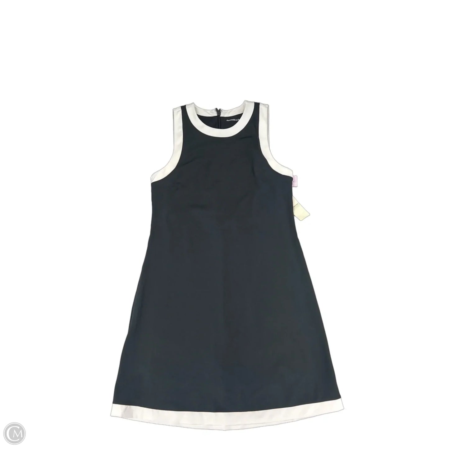 Dress Casual Short By Abercrombie And Fitch In Grey & White, Size: M