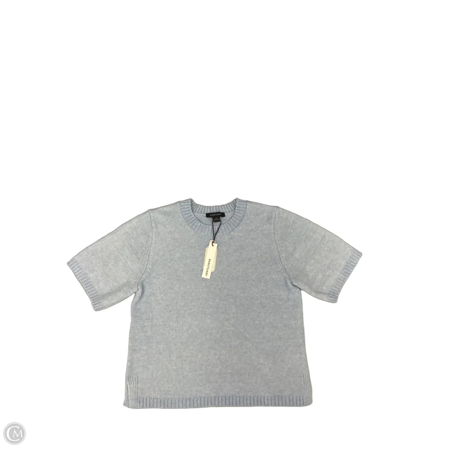 Top Short Sleeve By Sanctuary In Blue, Size: S