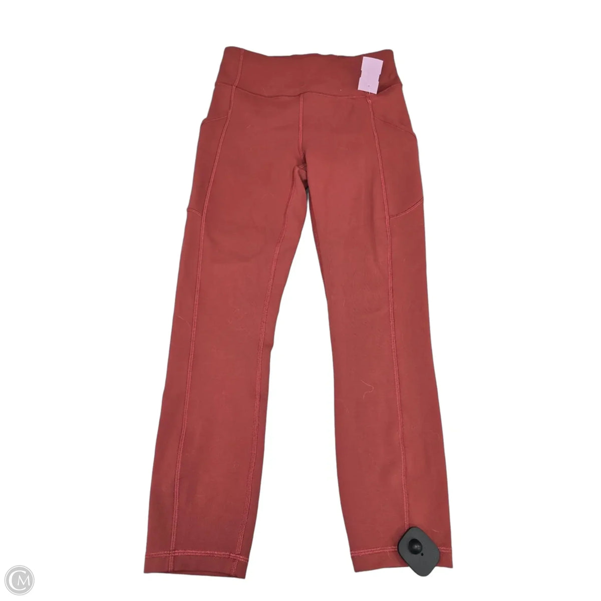 Athletic Leggings By Lululemon In Red, Size: 6
