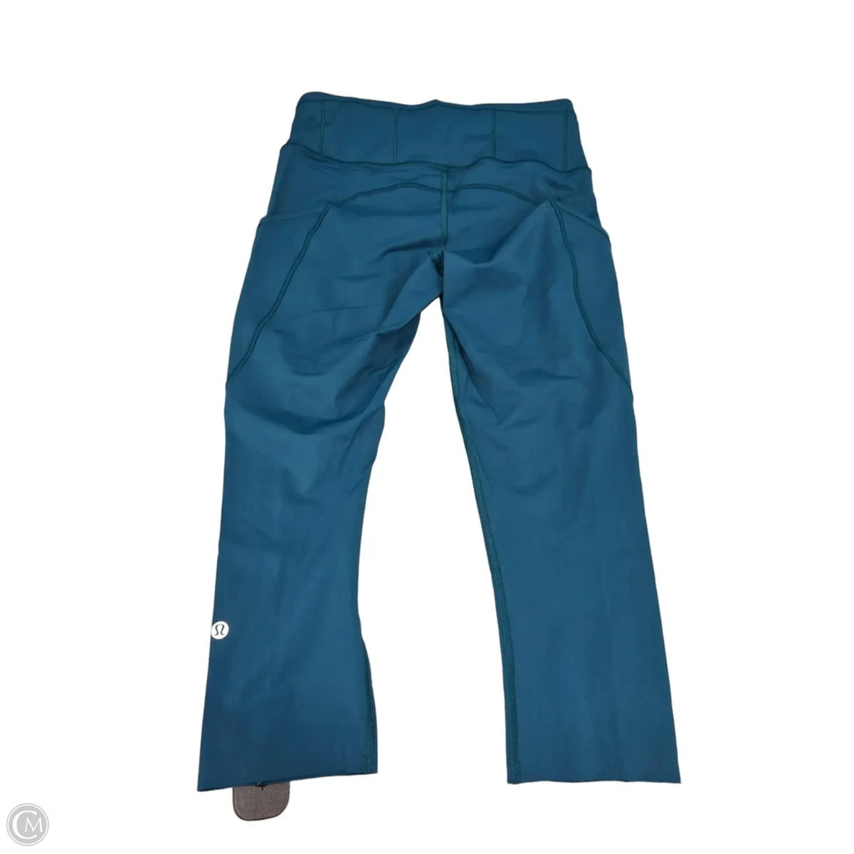 Athletic Capris By Lululemon In Teal, Size: 6
