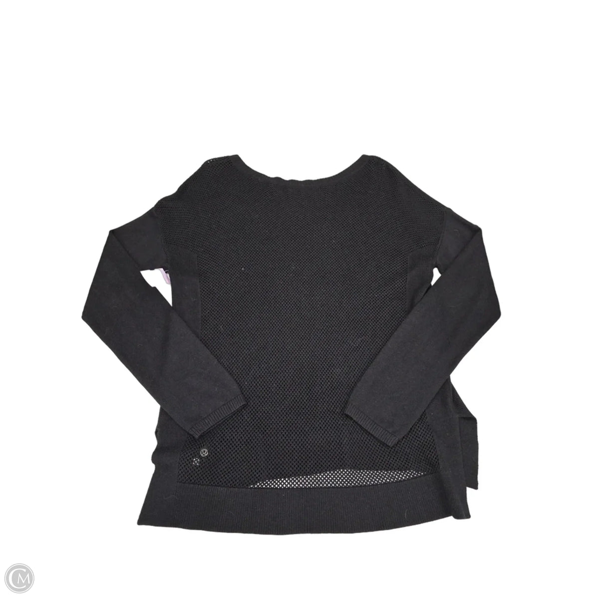 Top Long Sleeve By Lululemon In Black, Size: 6