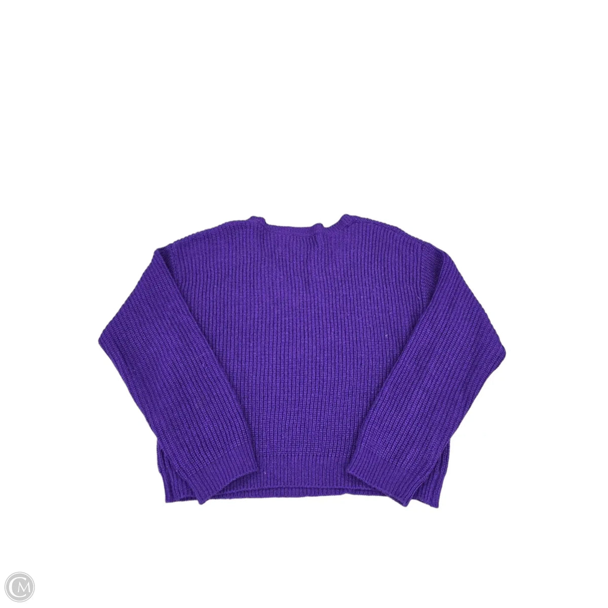 Sweater By Active Usa In Purple, Size: M
