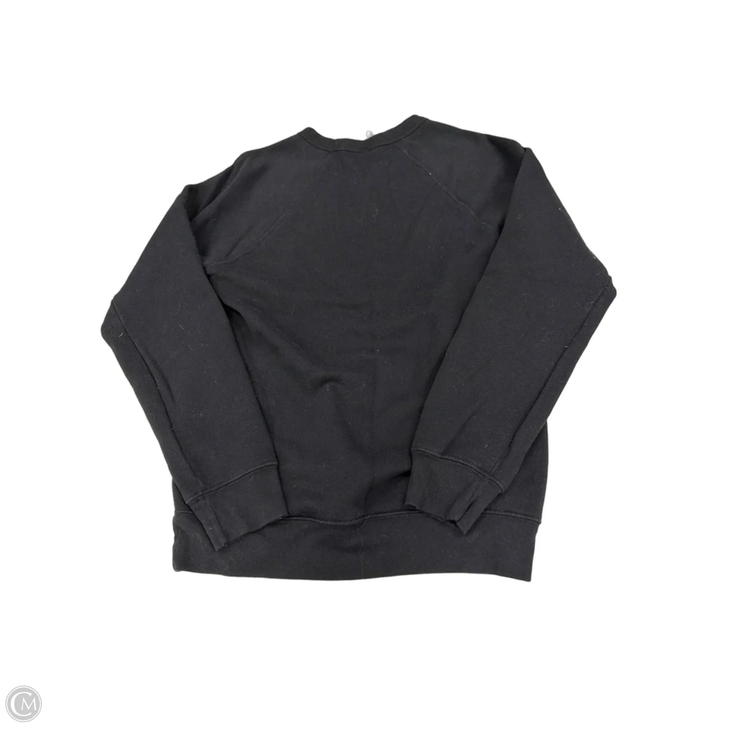 Sweatshirt Crewneck By Bella + Canvas In Black, Size: M