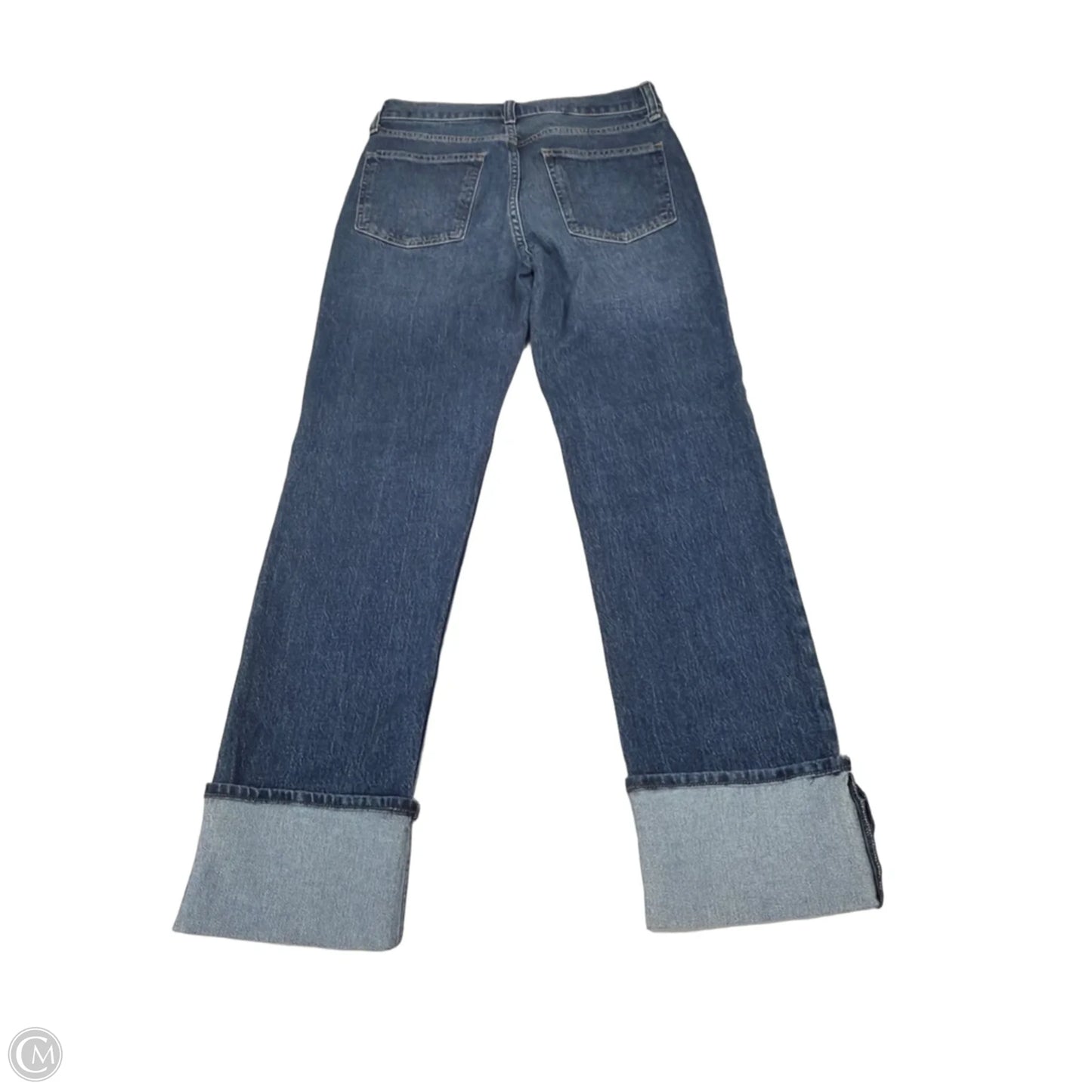 Jeans Wide Leg By Gap In Blue Denim, Size: 6