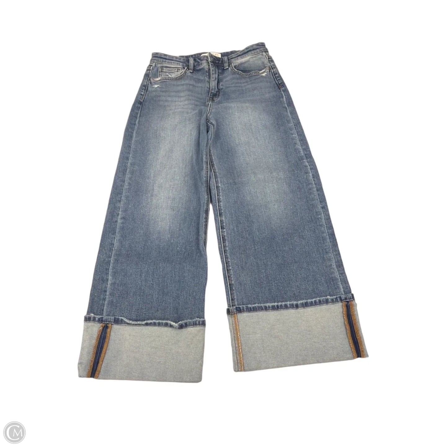 Jeans Wide Leg By Cmc In Blue Denim, Size: 6
