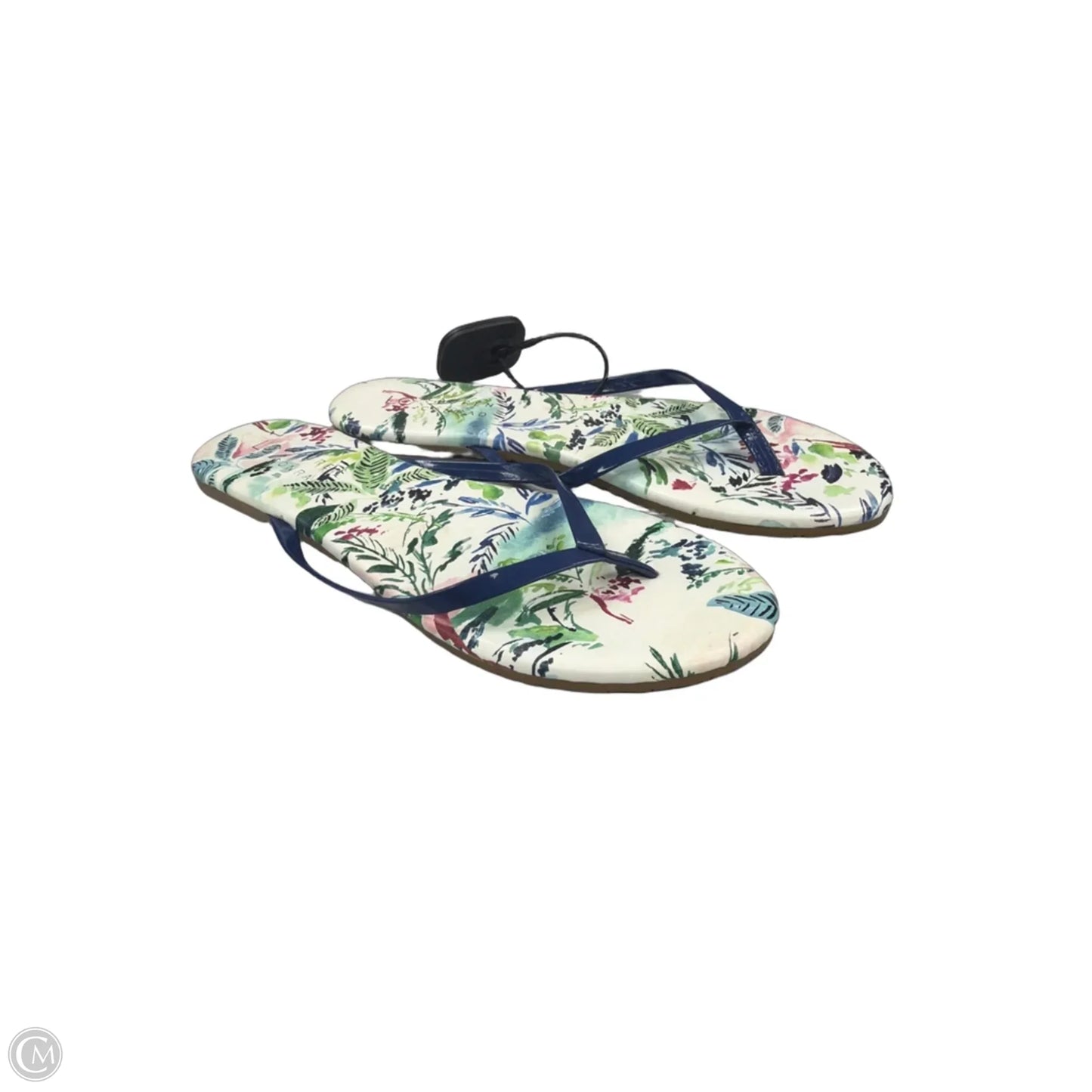 Sandals Flip Flops By Lc Lauren Conrad In Tropical Print, Size: 7