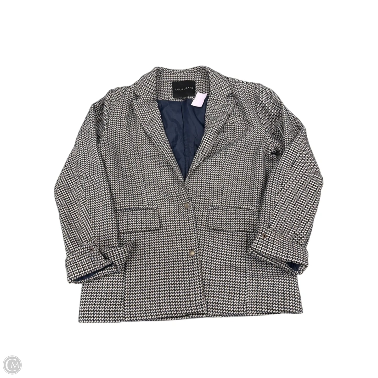 Blazer By Cme In Blue & Brown, Size: L