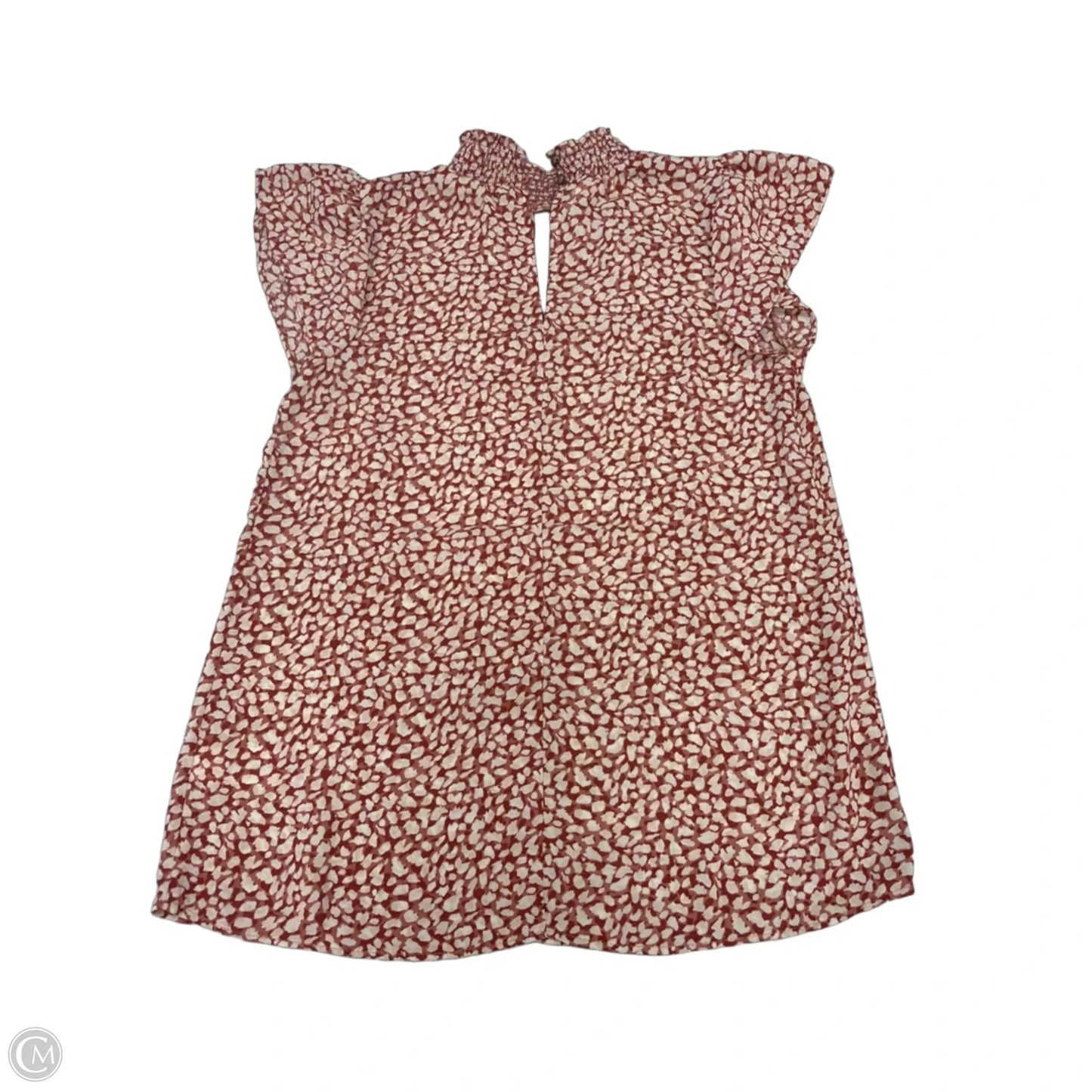 Top Short Sleeve By Maurices In Red, Size: Xs