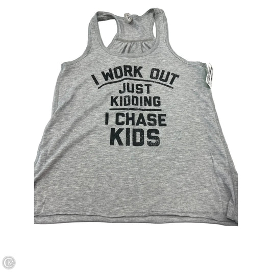 Tank Top By Bella + Canvas In Grey, Size: S