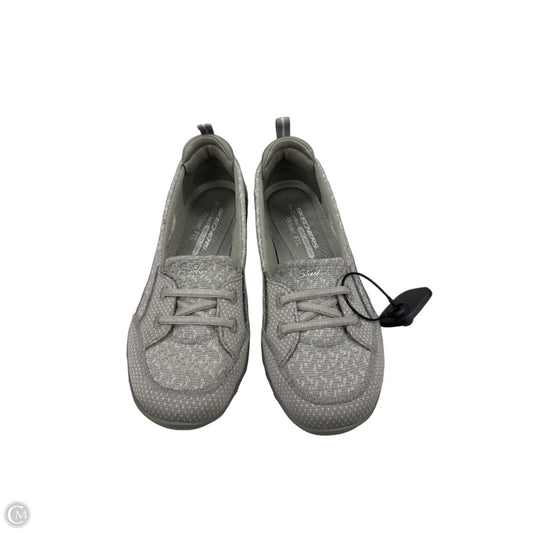 Shoes Athletic By Skechers In Grey, Size: 7
