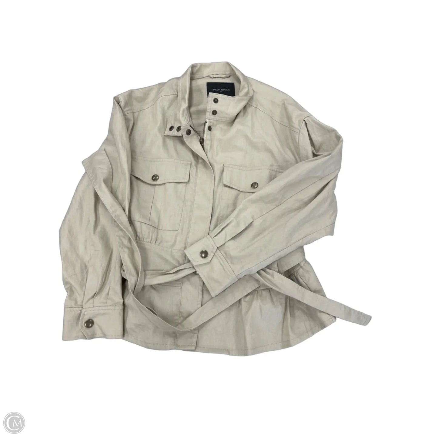 Jacket Other By Banana Republic In Beige, Size: L