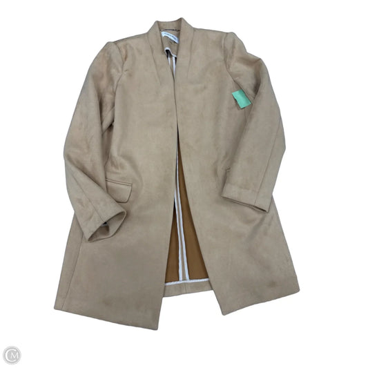Blazer By Calvin Klein In Tan, Size: M