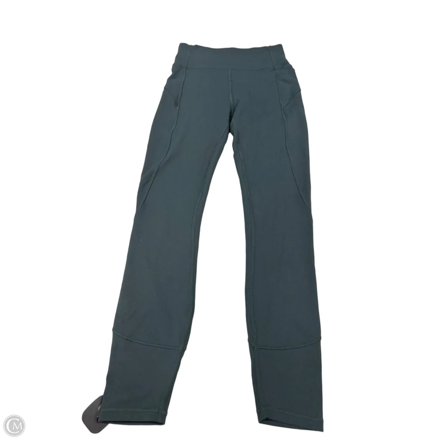 Athletic Leggings By Lululemon In Green, Size: 4