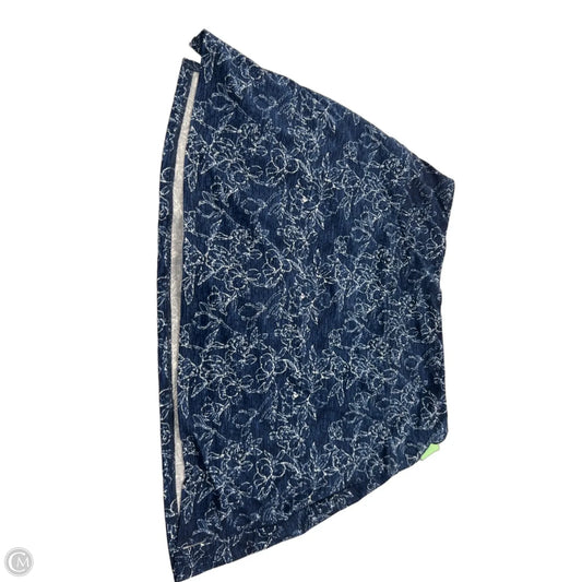 Athletic Skirt By Soybu In Blue, Size: L