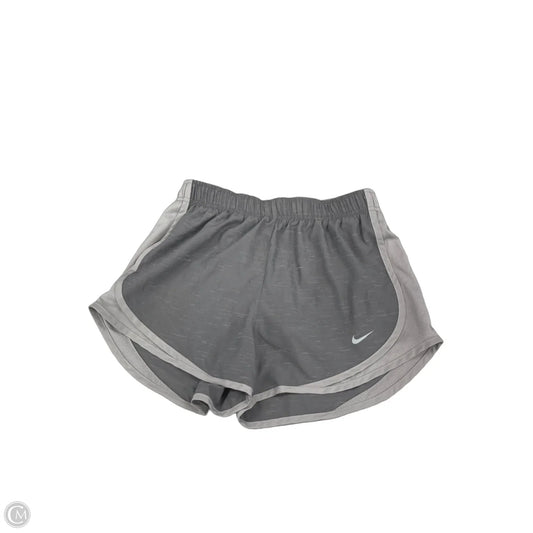 Athletic Shorts By Nike In Grey, Size: S