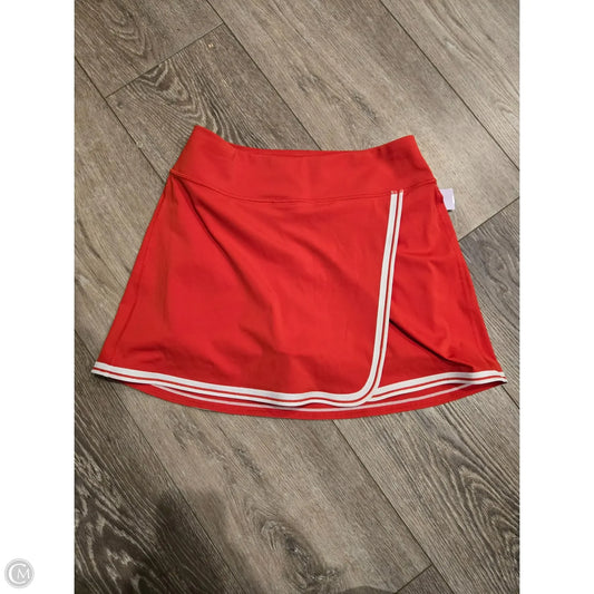 Athletic Skort By Athleta In Red, Size: M