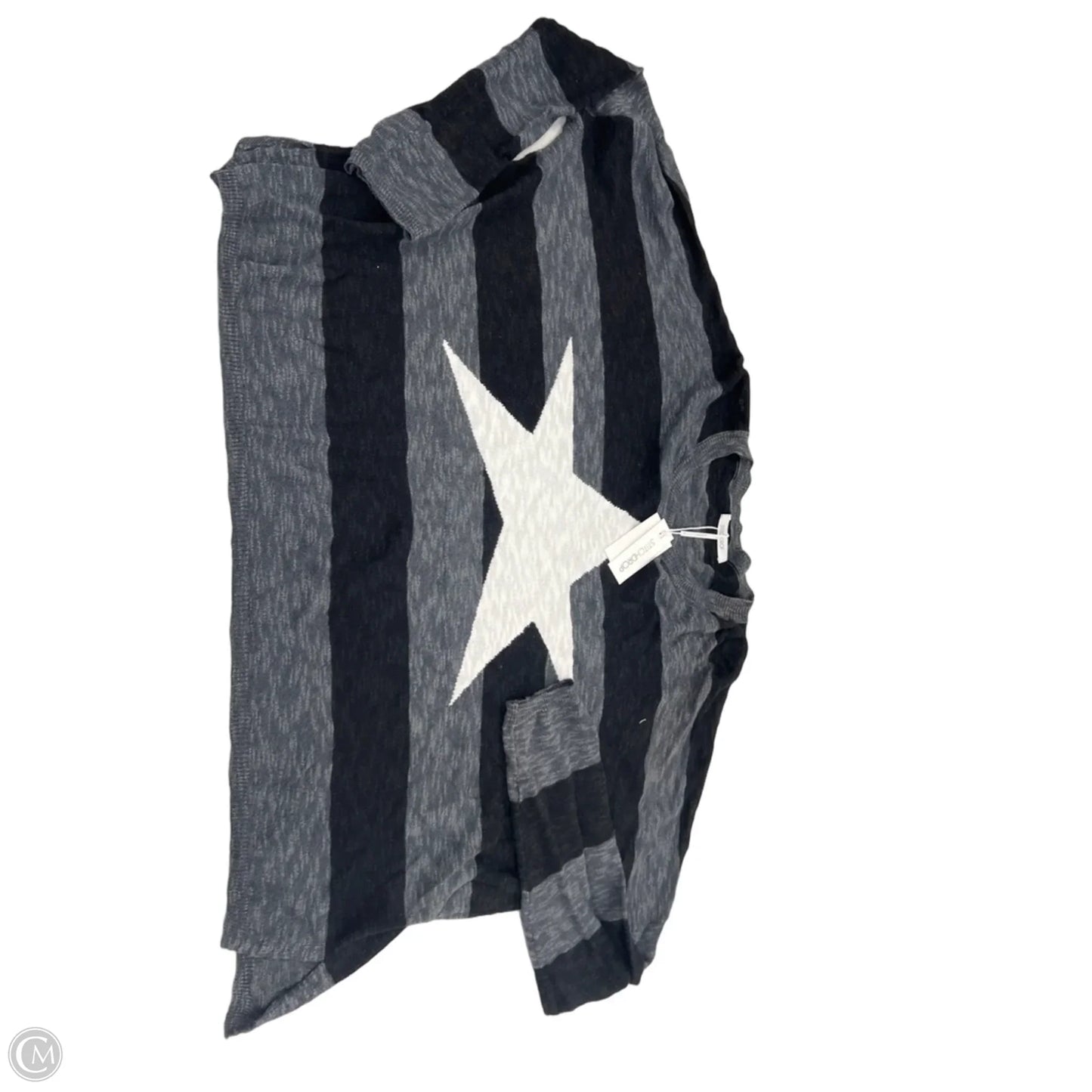 Sweater By Cme In Black & Grey, Size: M