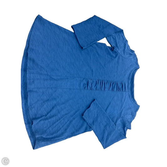 Top Long Sleeve By Habitat In Blue, Size: Xs