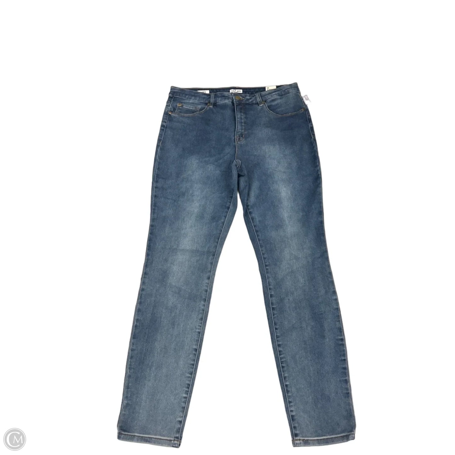 Jeans Skinny By Tribal In Blue, Size: 14