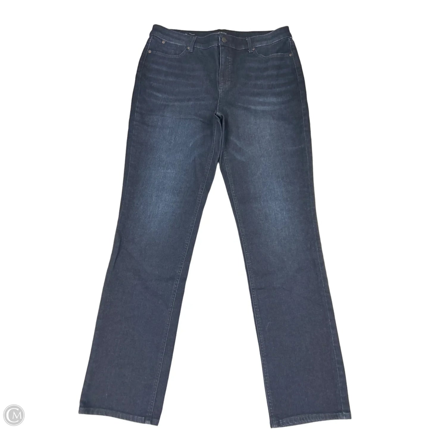 Jeans Straight By Talbots In Blue, Size: 14l
