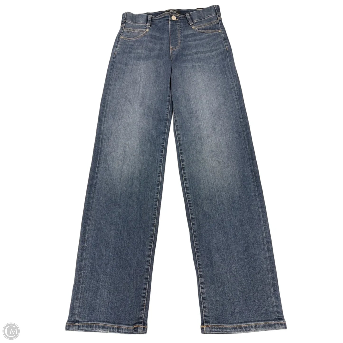 Jeans Straight By Liverpool In Blue, Size: 4