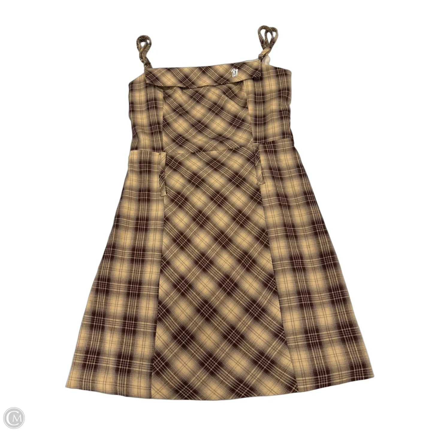 Dress Casual Short By Cme In Brown, Size: S