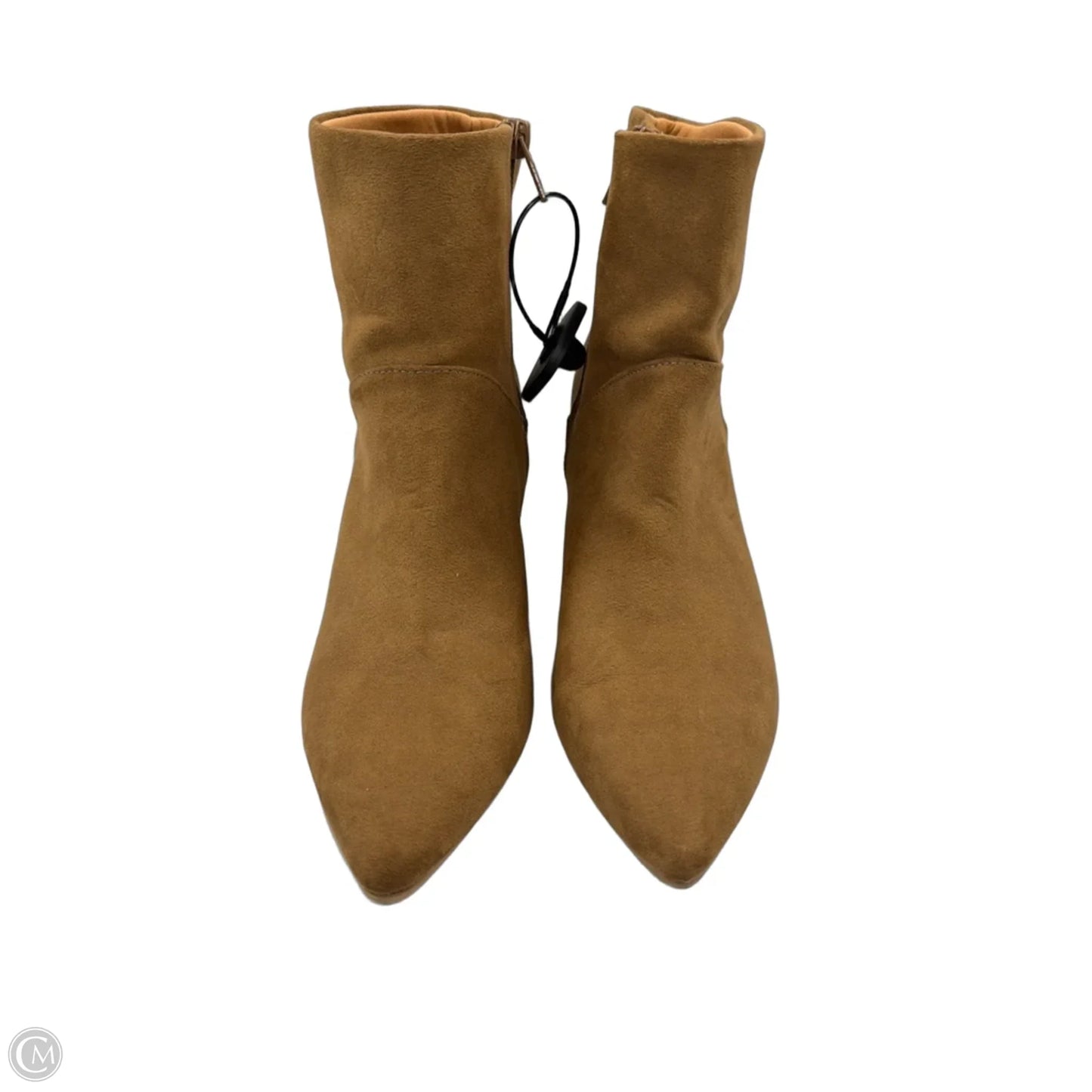 Boots Ankle Heels By Universal Thread In Tan, Size: 8.5